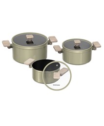 BỘ NỒI FULL-INDUCTION SUNHOUSE TITANIUM PLASMA ST2210P